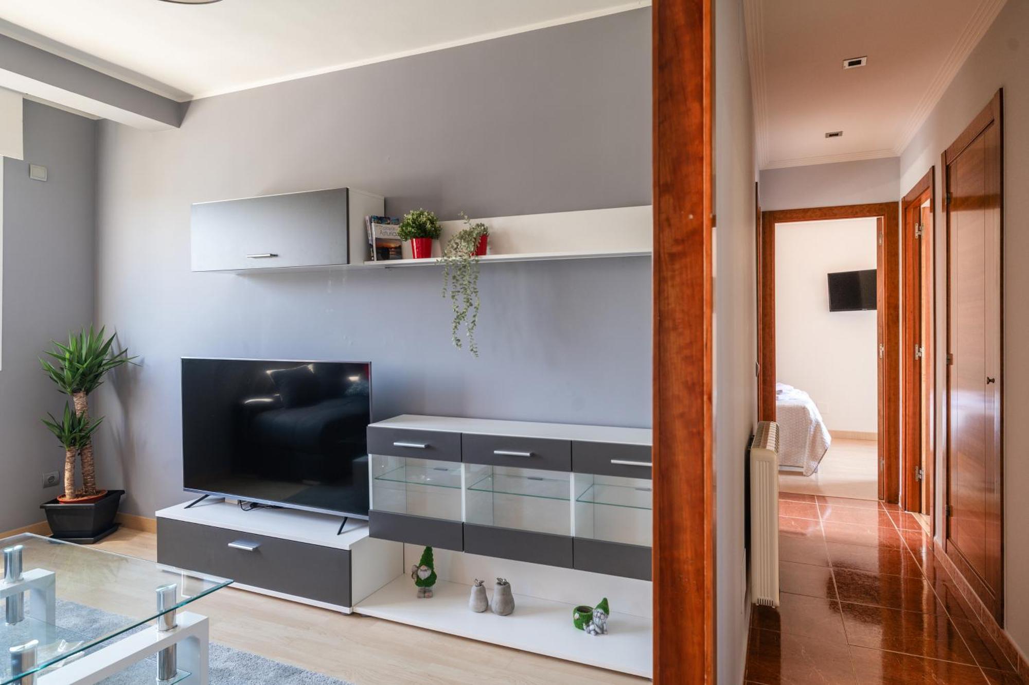 Marina, apartamento a 900 m de la playa en Llanes Exterior foto